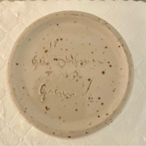 Hand made. Artisan French Pottery wine cooler/vase. Signed - Picture 9 of 9